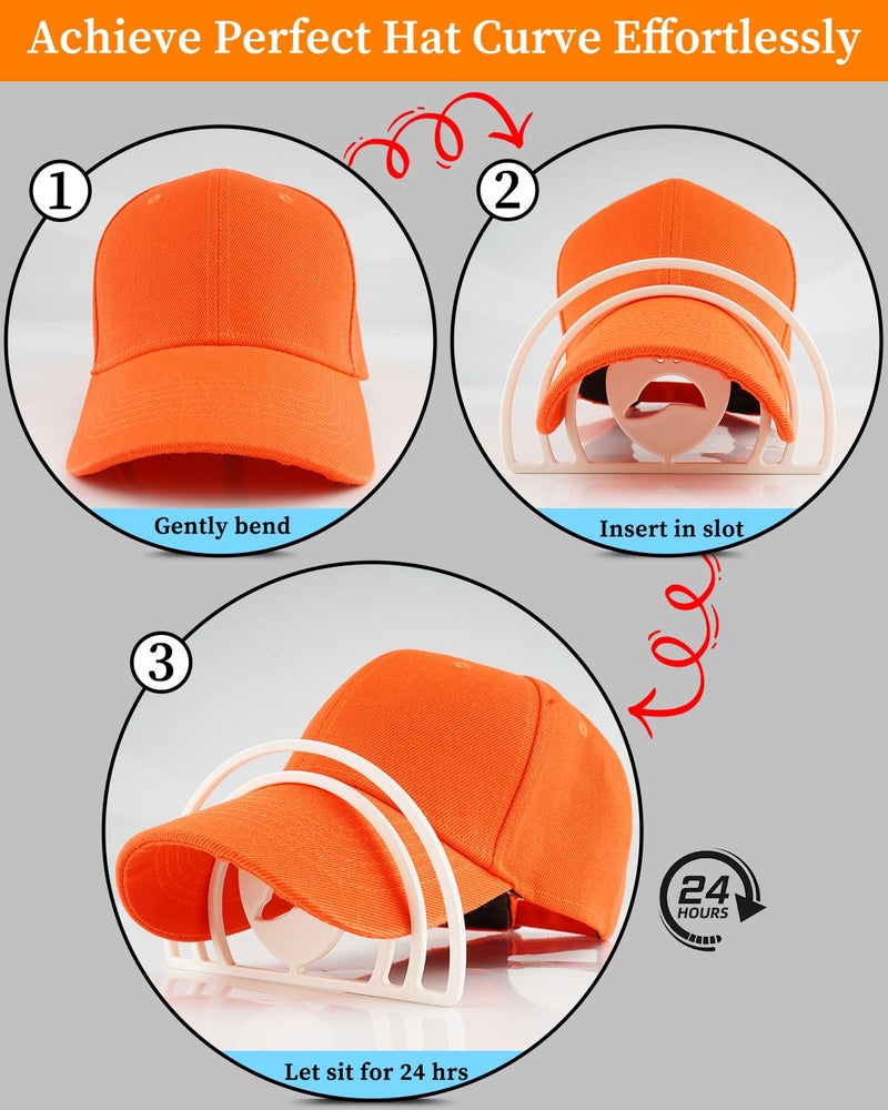 Coopache Coopahce Hat Washer Cage for Washing Machine, Hats Cleaner for Baseball Caps, Hat Washing Cage Cap Washer for Washing Machine, Hats Protector Holder for Dishwasher Fit for Adult and Kid (Cream) - Image 5